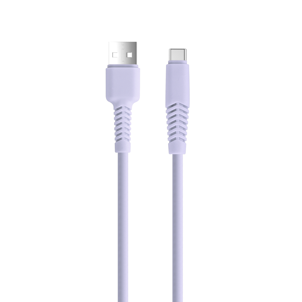 Setty kabelis USB - USB-C 1,5 m 2,1A KSA-C-1.529 alyvinis