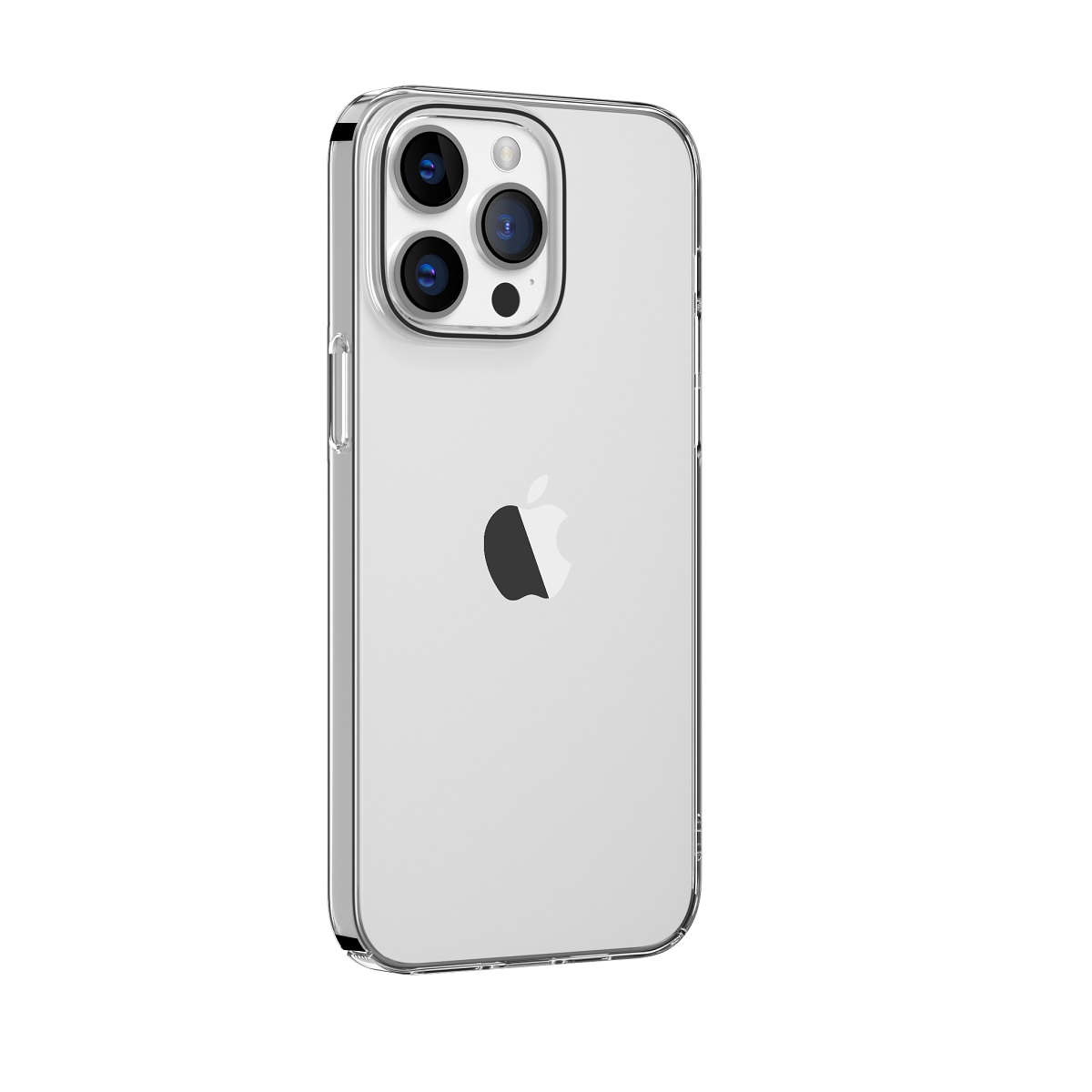 Comma dėklas Hard Jacket iPhone 15 Plus skaidrus antibakterinis