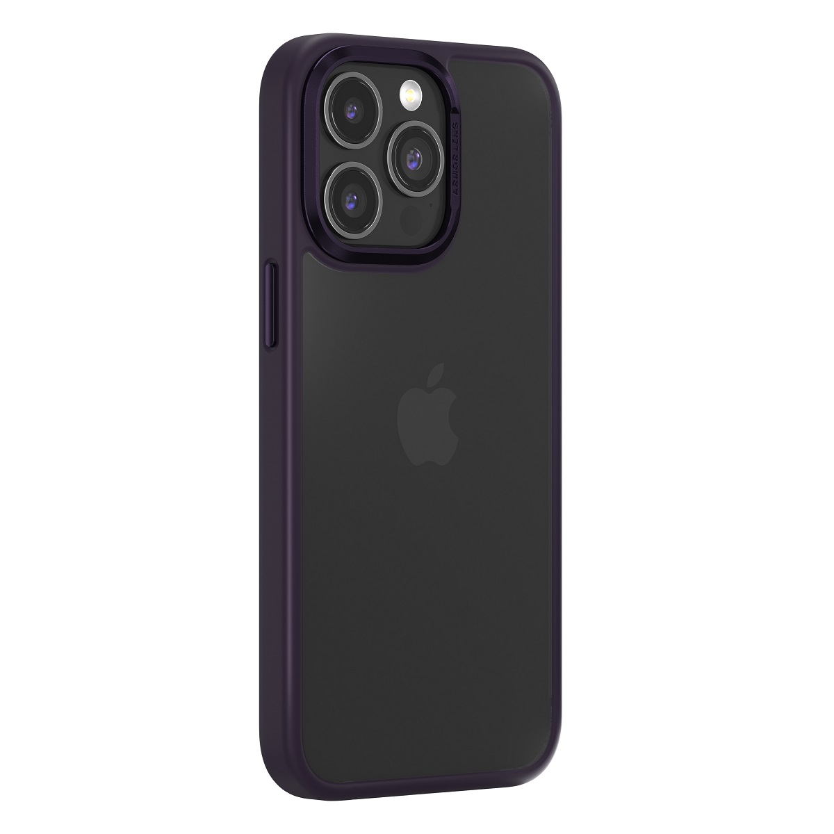 Comma dėklas Joy Elegant iPhone 15 Pro telefonui tamsiai violetinis