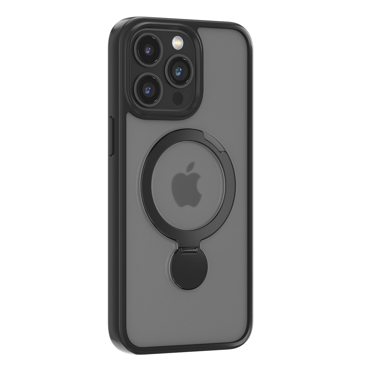 Comma dėklas Joy Shark Mag iPhone 15 Plus juodas