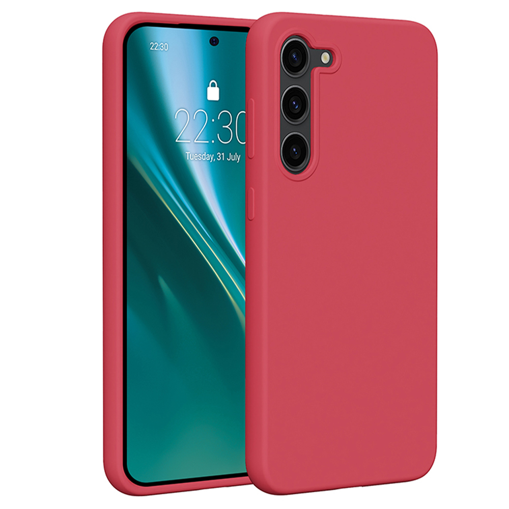Etteri silikoninis dėklas (m) telefonui Samsung Galaxy S23 Plus - raudonas (m)