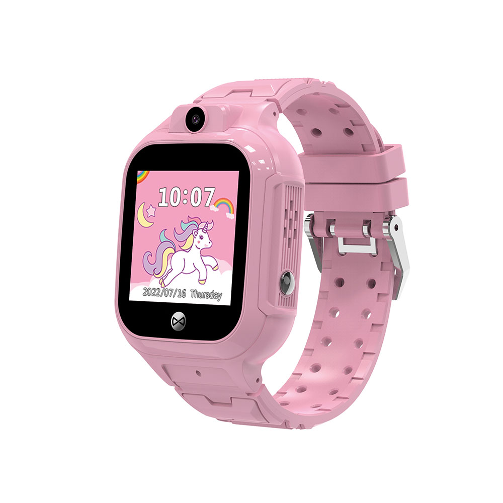 Išmanusis laikrodis vaikams Forever Smartwatch GPS WiFi Kids Look Me! 3 KW-320 rožinis