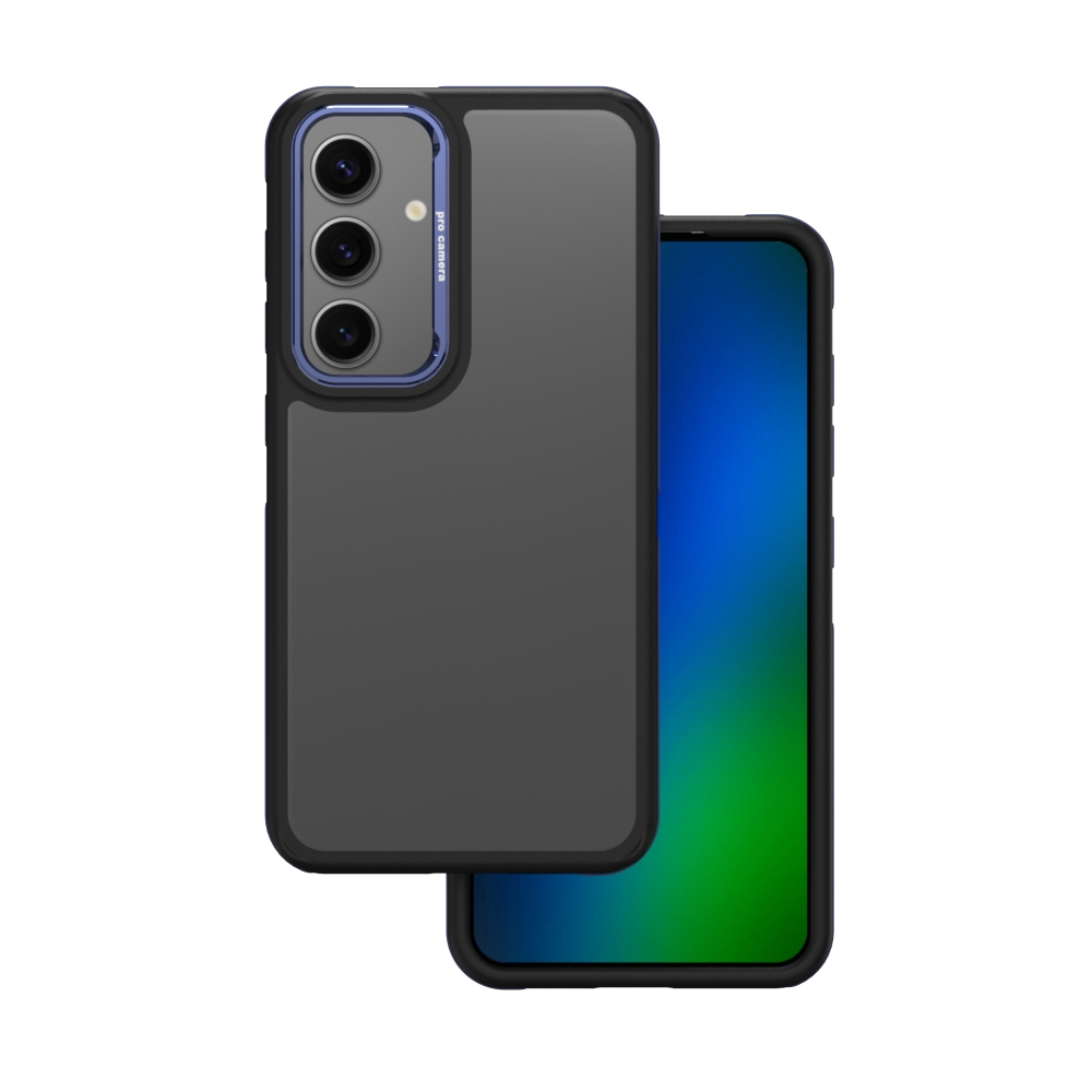 Crystal Black dėklas telefonui Samsung Galaxy S24 mėlynas