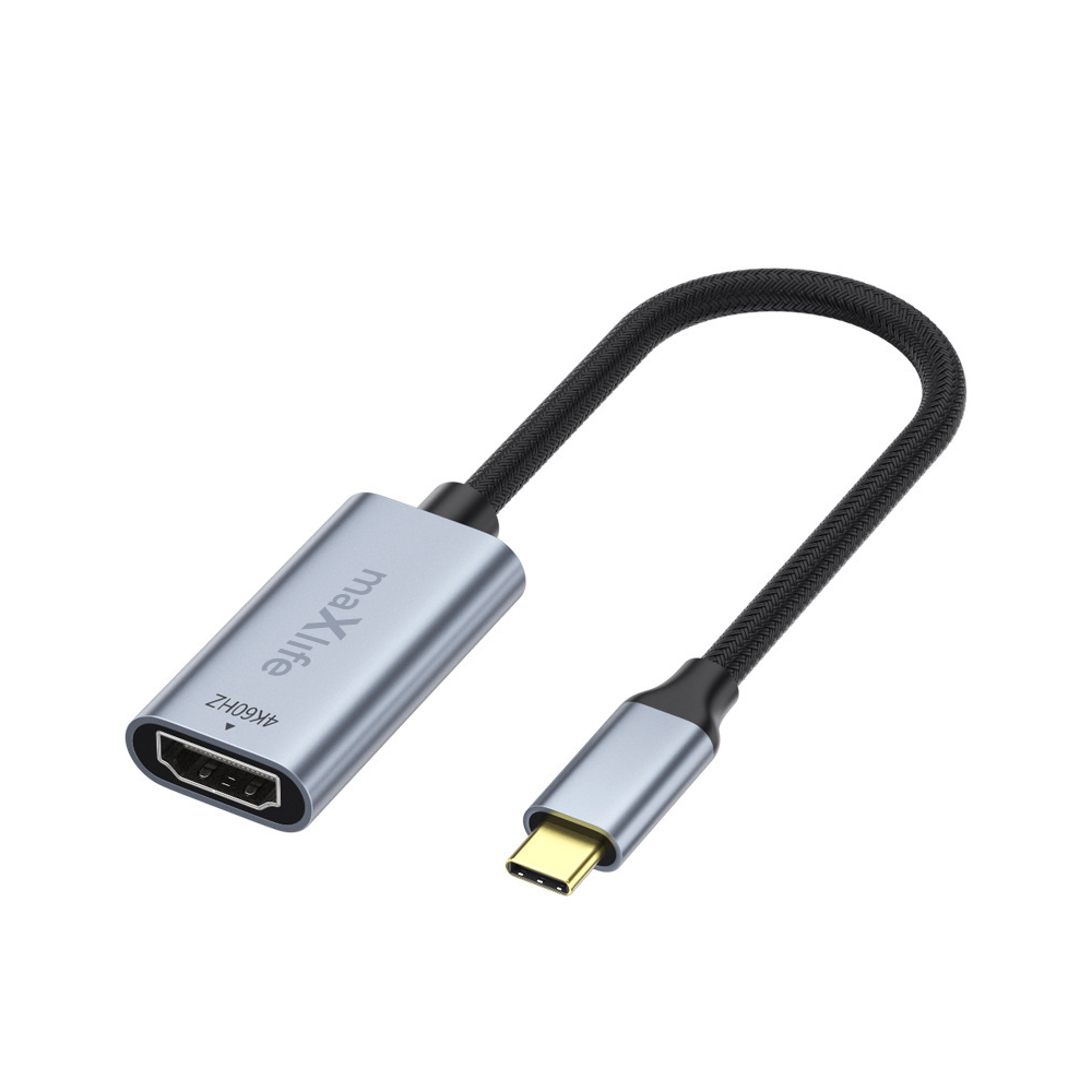 Maxlife adapteris MXHC-01 HDMI - USB-C 4K 60HZ juodas