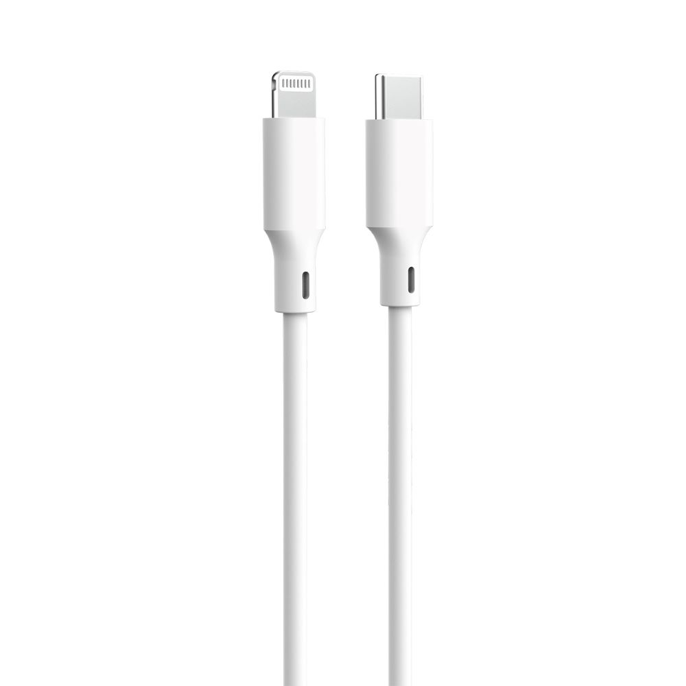 Forever perdirbamas kabelis USB-C - Lightning 1,5m 3A KR12-CL-00 baltas