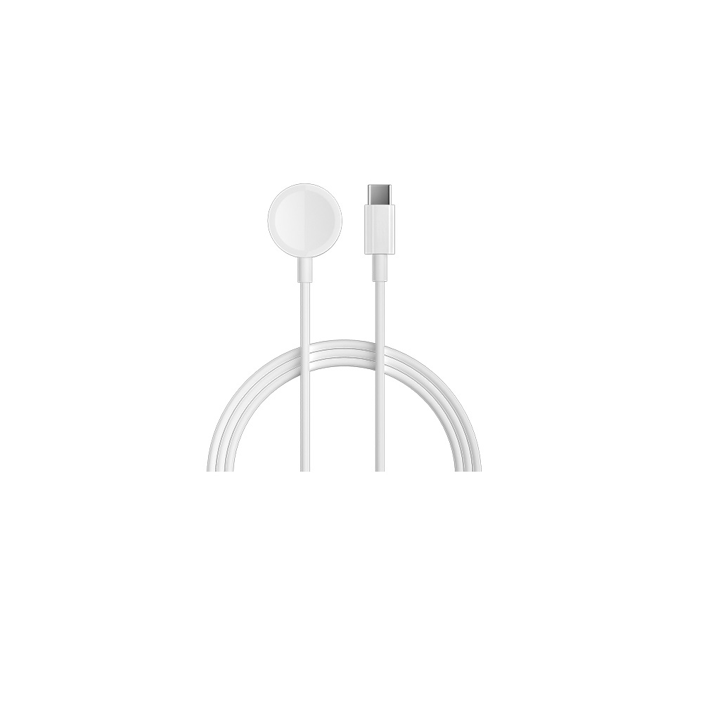 Devia indukcinis magnetinis įkroviklis Kintone USB-C 1,0 m baltas Apple Watch