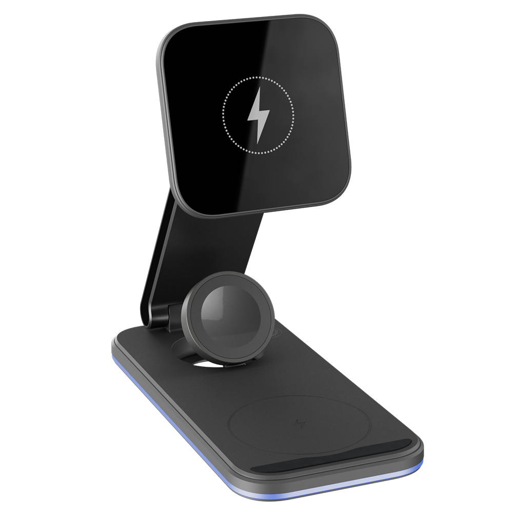 Proove belaidis įkroviklis Energy Fold 3 in 1 juodas