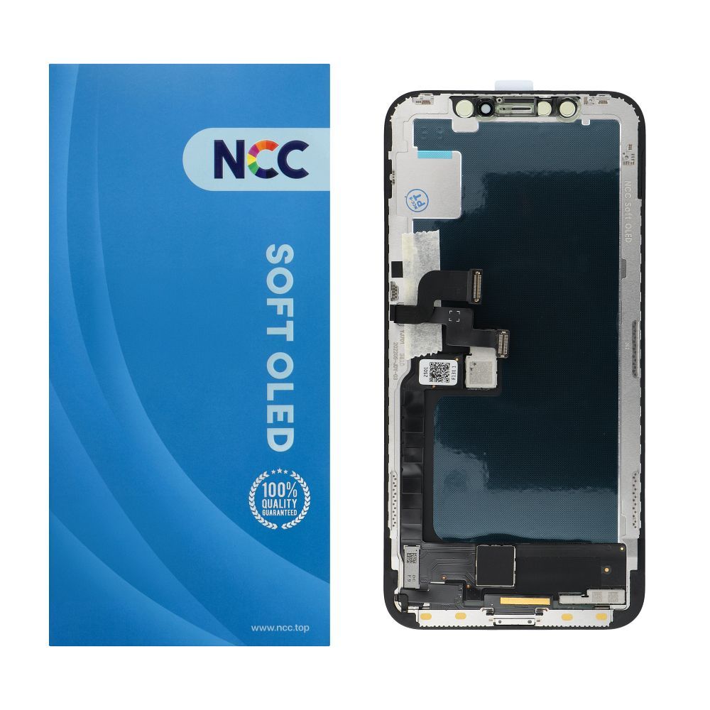 NCC LCD ekranas IPHONE X Minkštas OLED