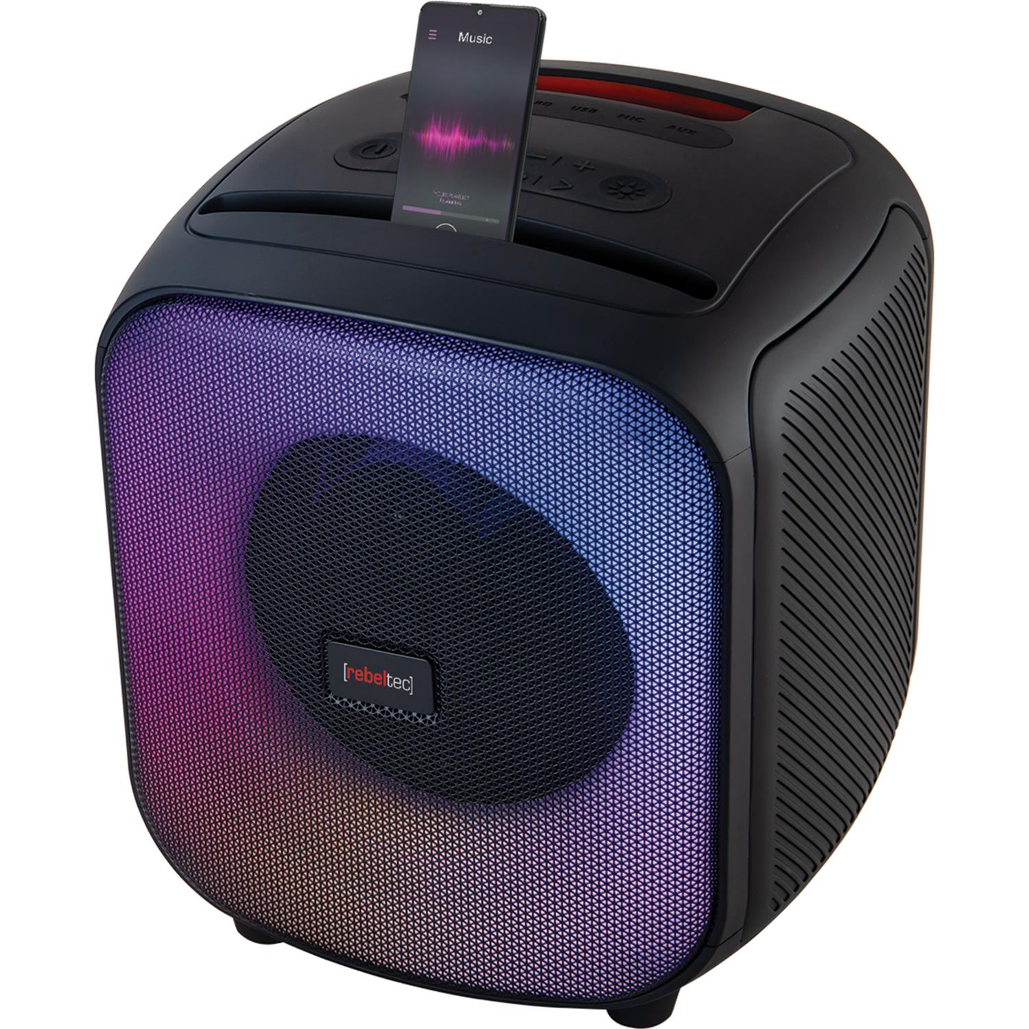 Rebeltec Garsiakalbis PowerCube 500 60W RMS
