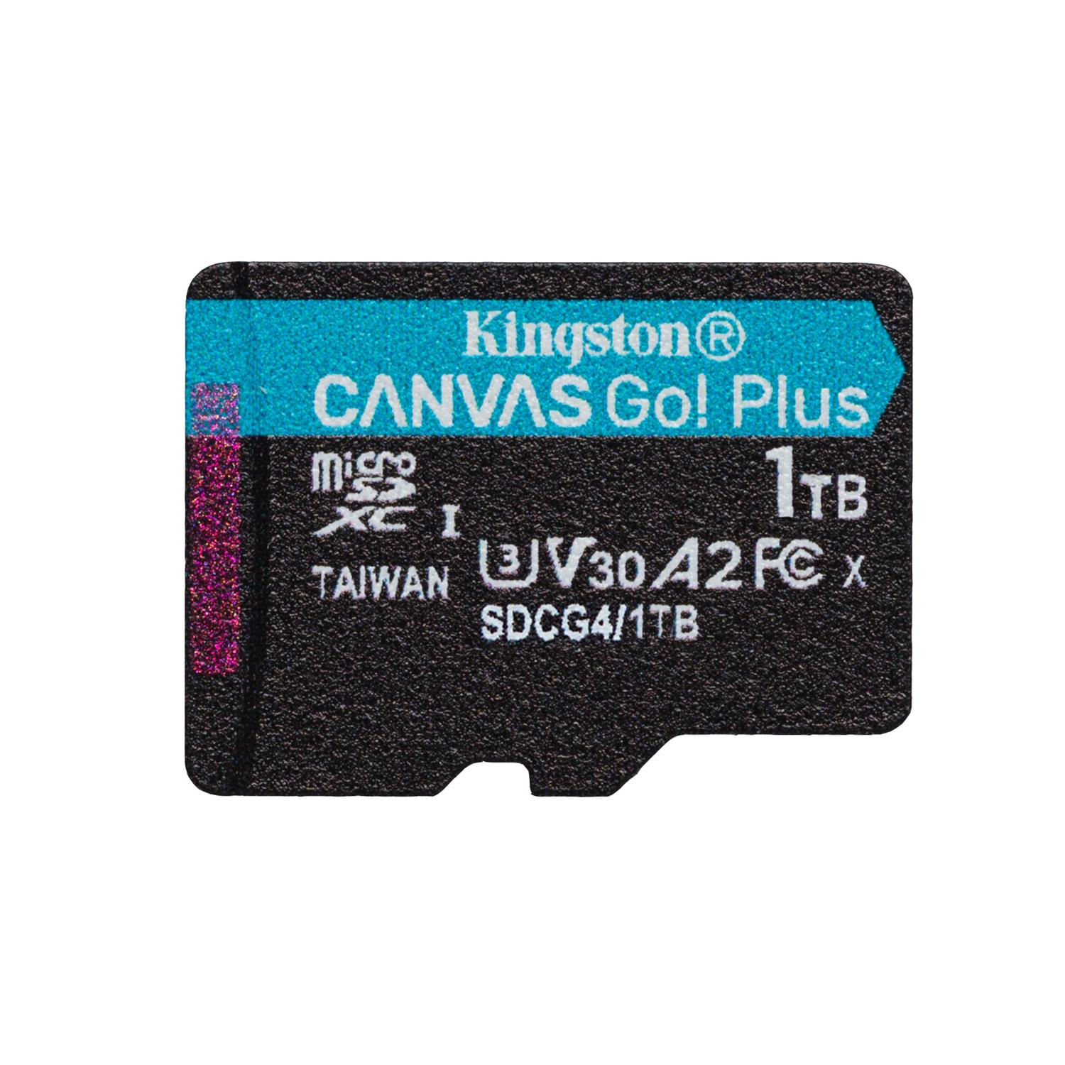 Kingston Technology Canvas Go! Plus 1 TB MicroSD UHS-I Klasės 10