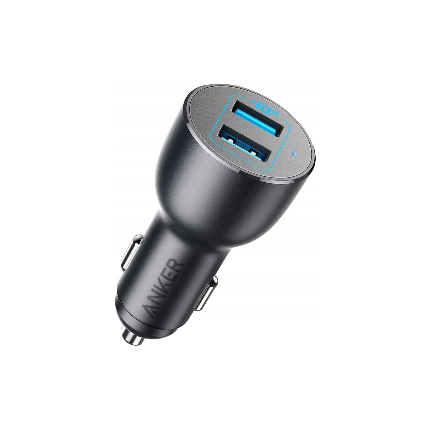 Anker įkroviklis automobilinis PowerDrive III 2-Port 36 W