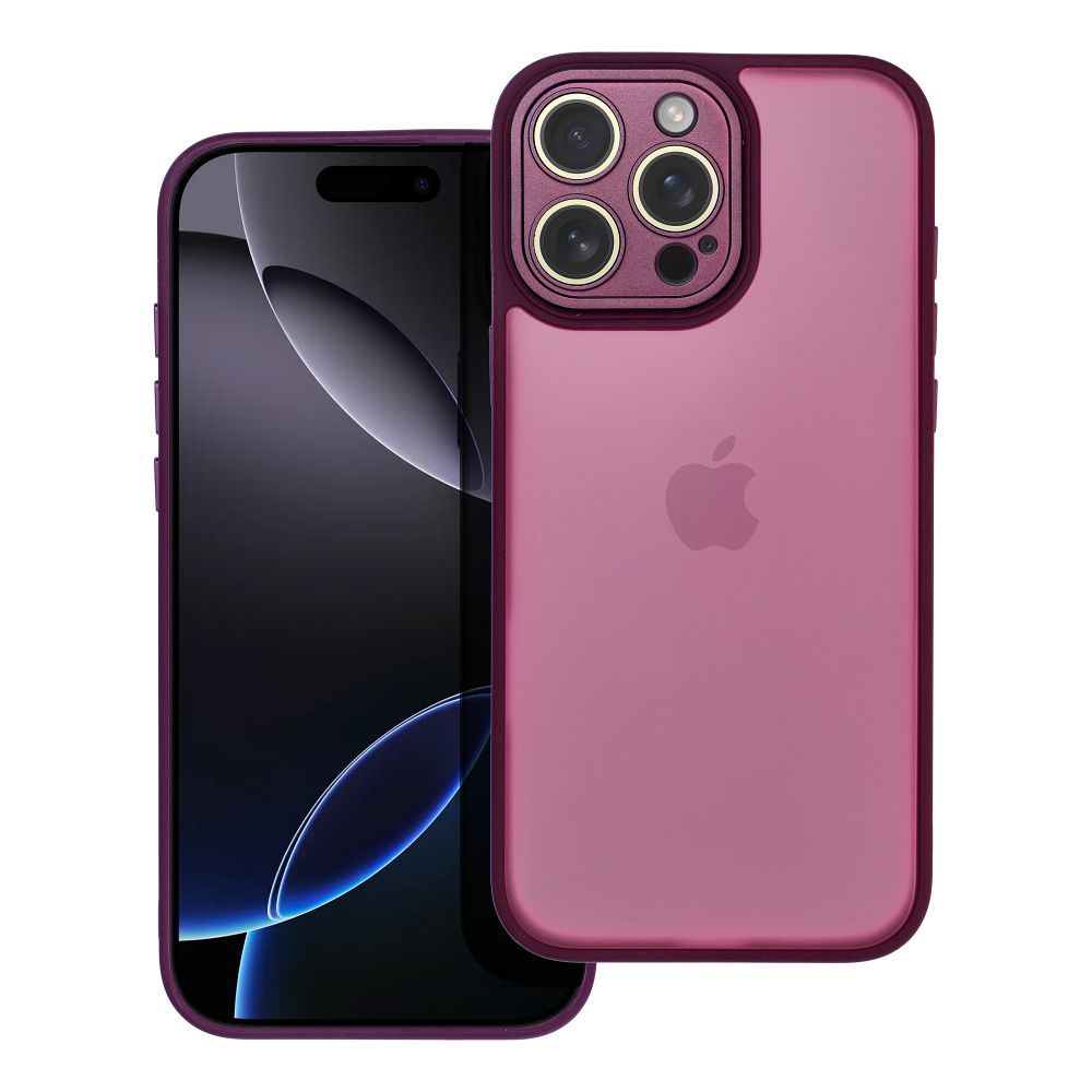 VARIETE dėklas telefonui IPHONE 16 Pro Max violetinis