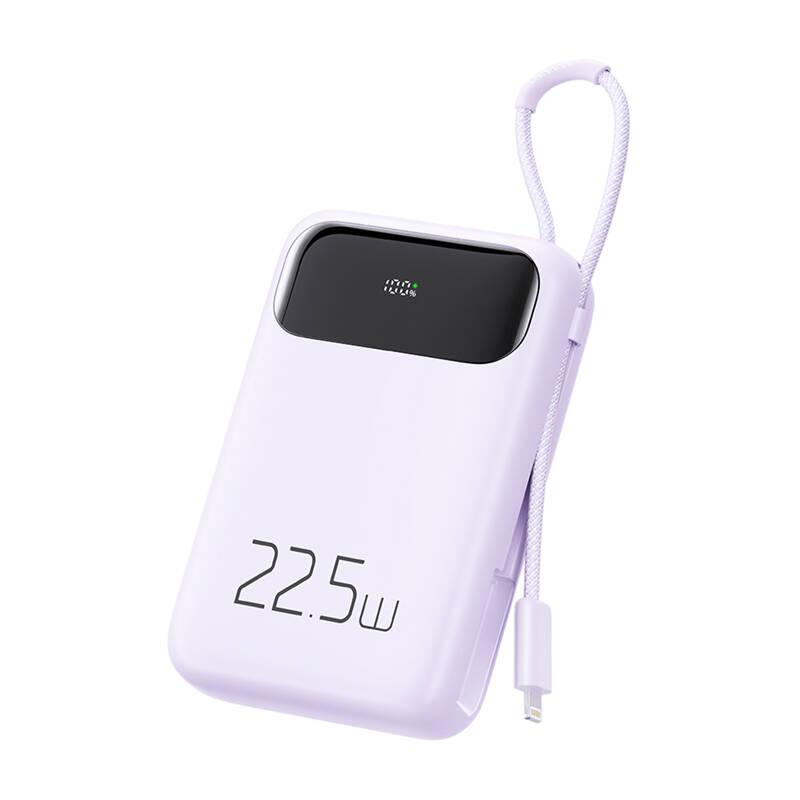 Išorinė baterija Mcdodo MC-3255 10000mAh, 22,5W, Lightning (violetinė)