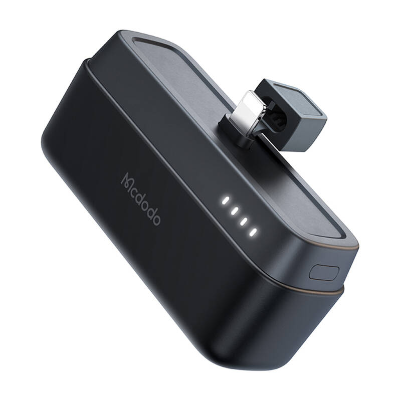 Išorinė baterija Mcdodo MC-6281 20W, 5000mAh su Lightning jungtimi (juoda)