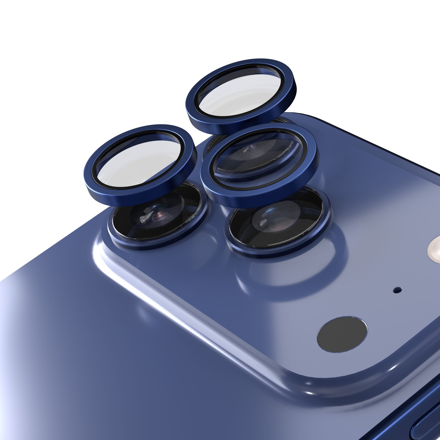 Etteri objektyvo apsauga iPhone 17 Pro / 17 Pro Max - mėlyna