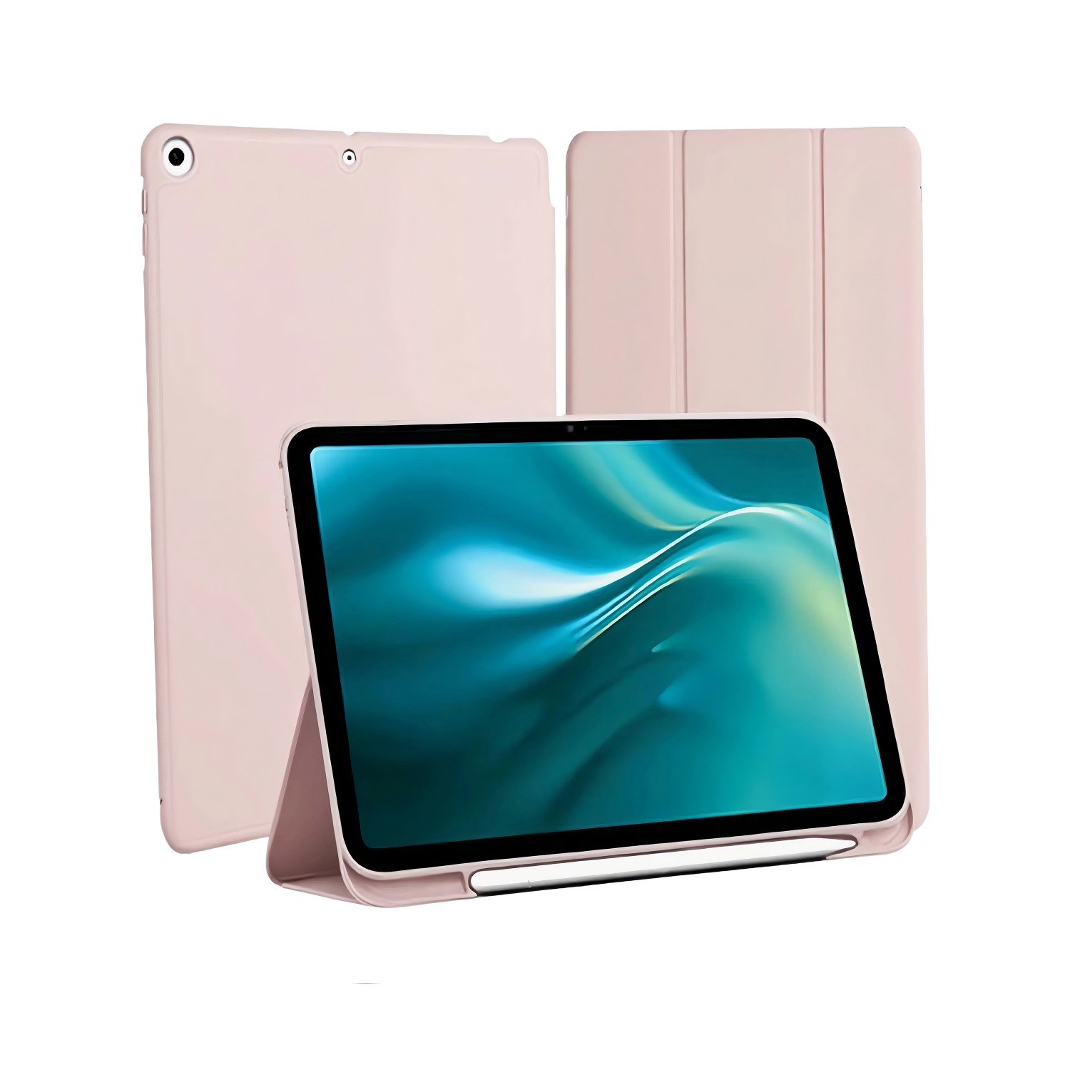 Etteri dėklas planšetei Apple iPad 10.2' šviesiai rožinis