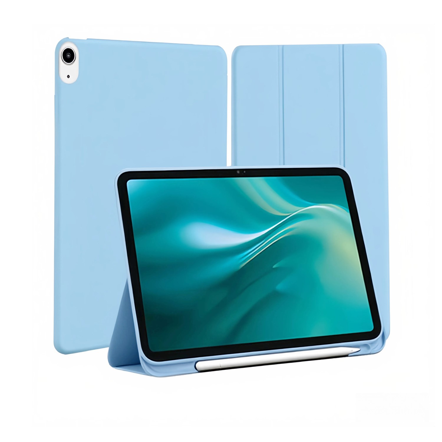 Etteri dėklas planšetei Apple iPad 10 2022/ iPad 11 A16 10.9' šviesiai mėlynas