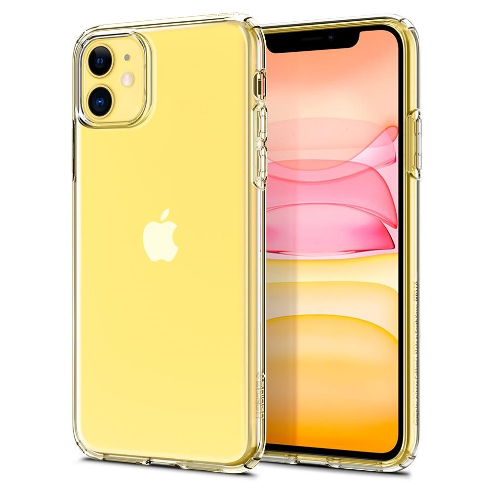 Spigen Liquid Crystal dėklas iPhone 11 - skaidrus