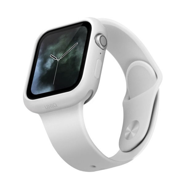 Uniq Lino dėklas Apple Watch 4 / 5 / 6 / SE 44mm - baltas
