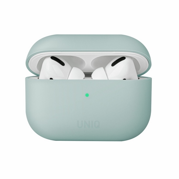 Uniq Lino silikoninis dėklas AirPods Pro - mėtų