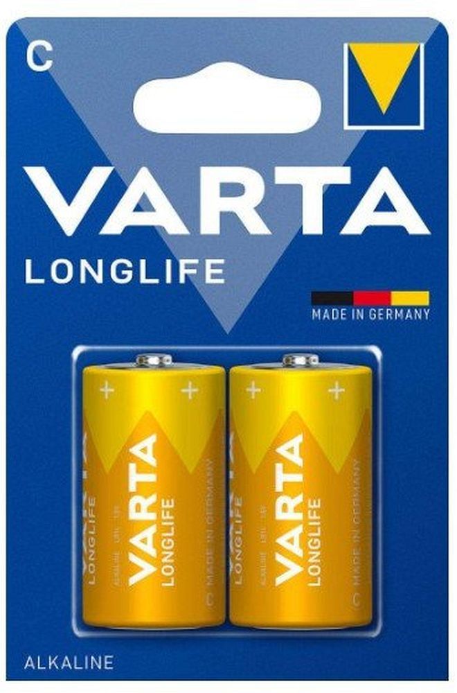VARTA šarminė baterija R14 (Tipo C) Longlife 2 vnt.