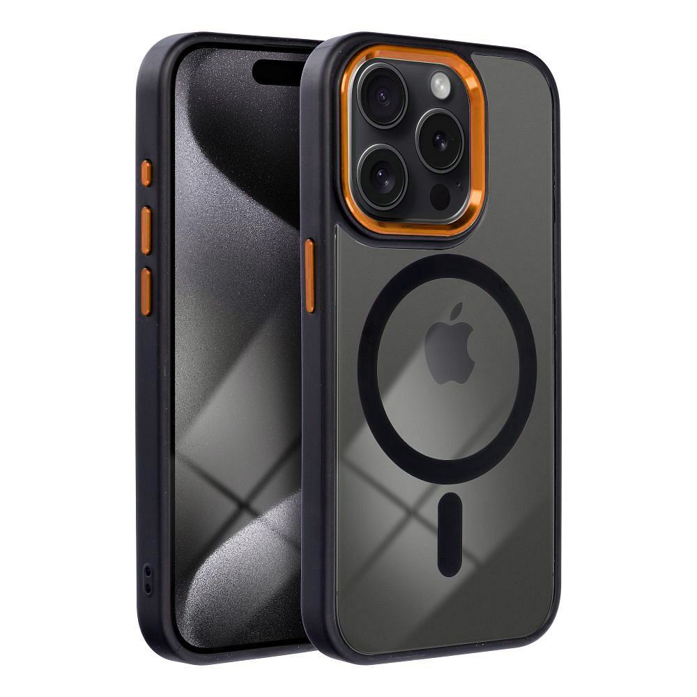 COLOR EDGE MAG COVER dėklas telefonui suderinamas su Magnetiniu MagSafe Samsung S26 Pro juodas auksinis