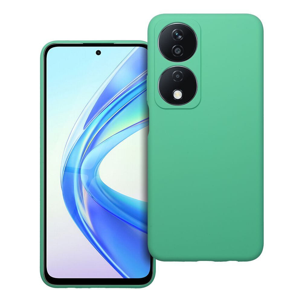 Silikoninis dėklas 2mm HONOR X7B mėtų