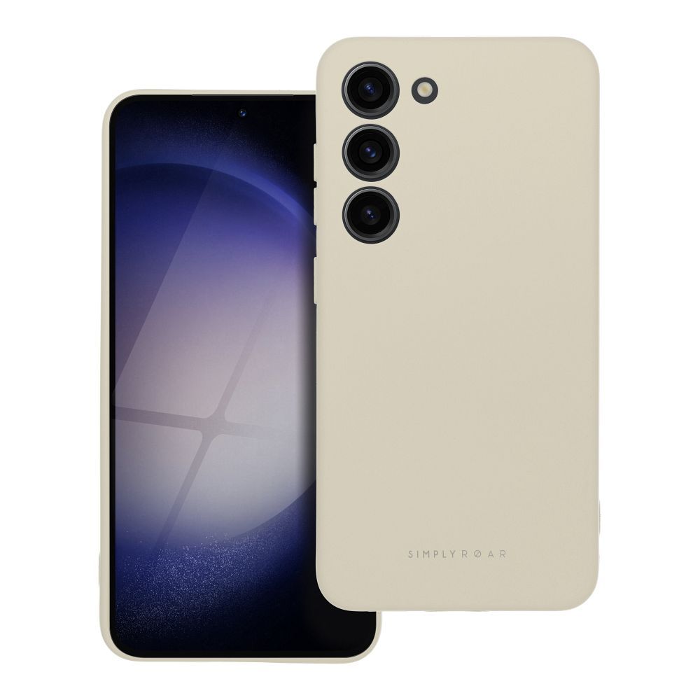 ROAR dėklas SPACE telefonui SAMSUNG S23, akvamarino baltas