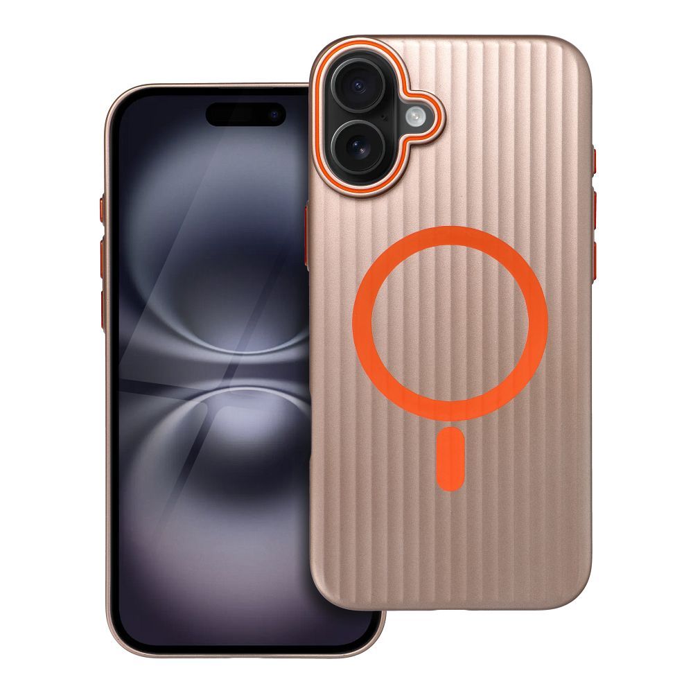 Dėklas SIMPLY suderinamas su MagSafe iPhone 16 Plus titano dykumos