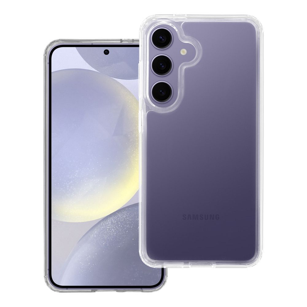 SUPER CLEAR HYBRID dėklas telefonui SAMSUNG S24 skaidrus