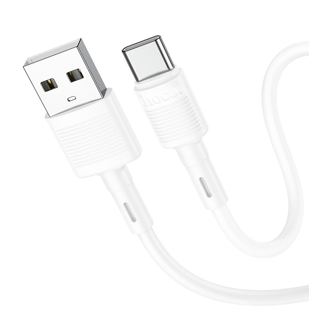 Kabelis USB A į USB C Hoco 3A 1 m X83 baltas