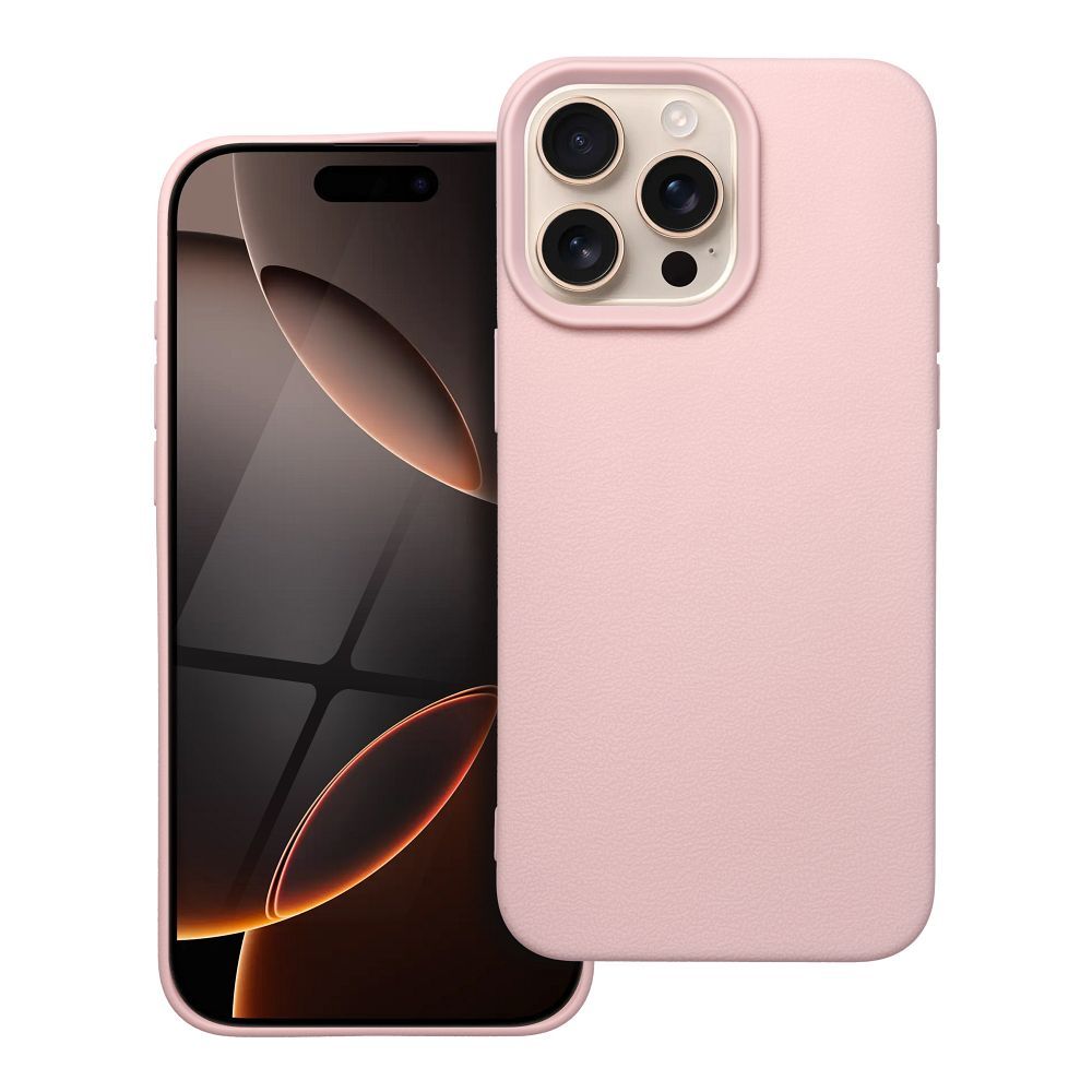 Dėklas SKIN IPHONE 16 Pro šviesiai rožinė