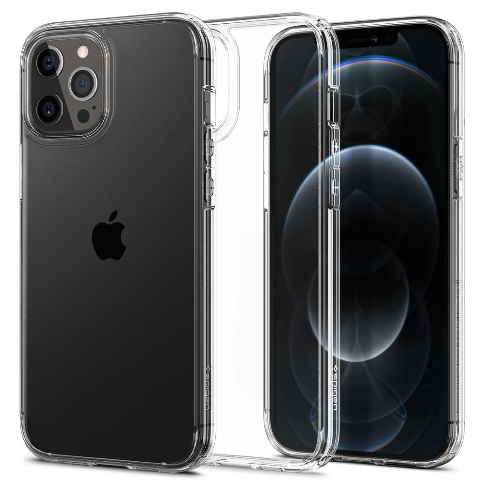 Spigen Ultra Hybrid Dėklas telefonui iPhone 12 Pro Max - Skaidrus