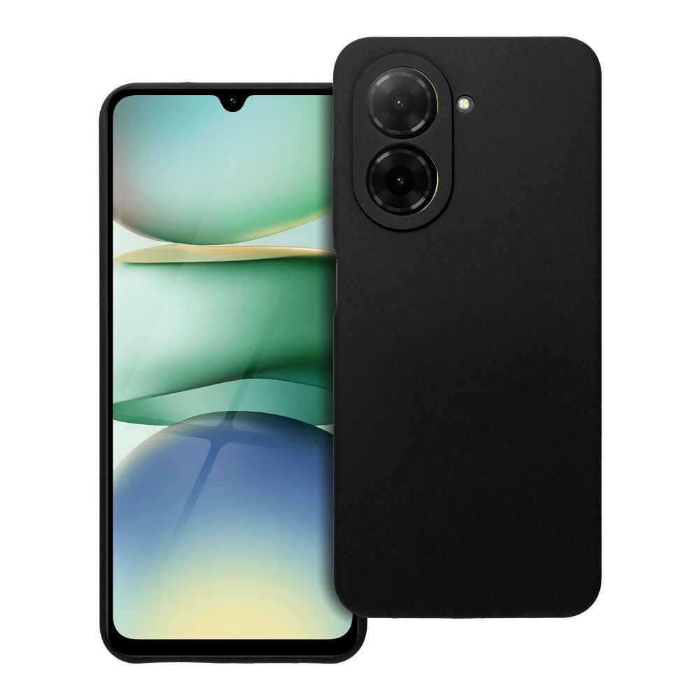 Silikoninis dėklas 2mm telefonui XIAOMI REDMI A5 (171,7 x 77,8 x 8,26) juodas