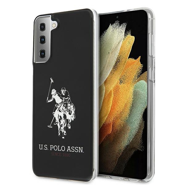 US Polo USHCS21MTPUHRBK S21+ G996 juodas blizgus didelis logotipas