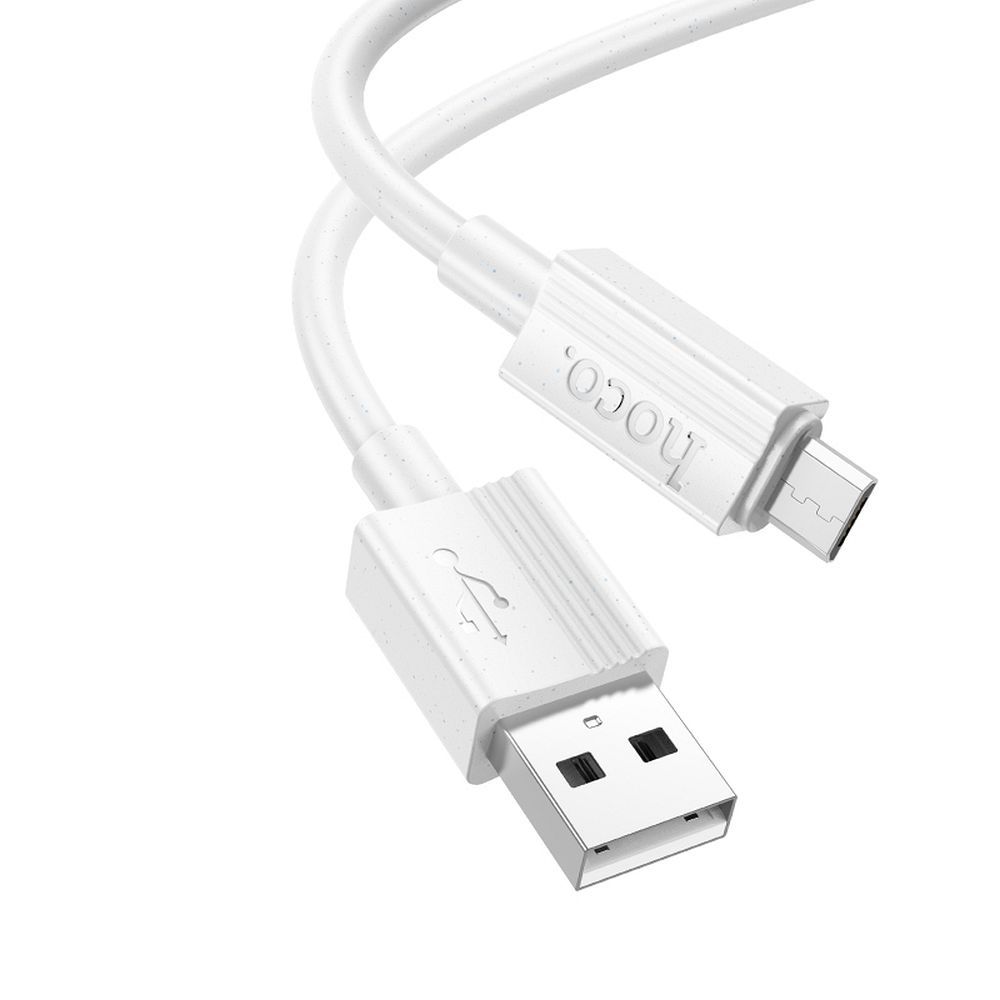 Kabelis USB-A į Micro USB Hoco 2,4A 1 m X107 baltas