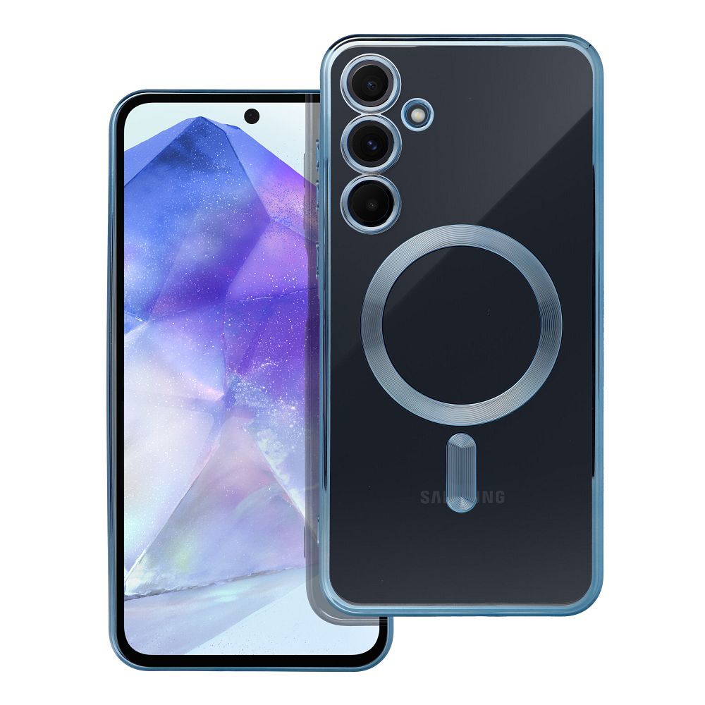 Dėklas telefonui SAMSUNG A55 mėlynas