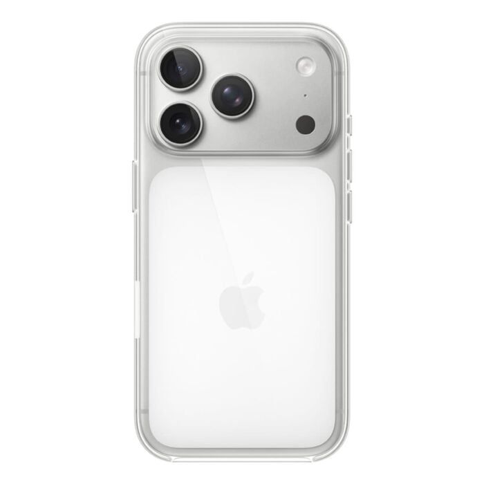 iPhone 17 Pro permatomas dėklas su MagSafe