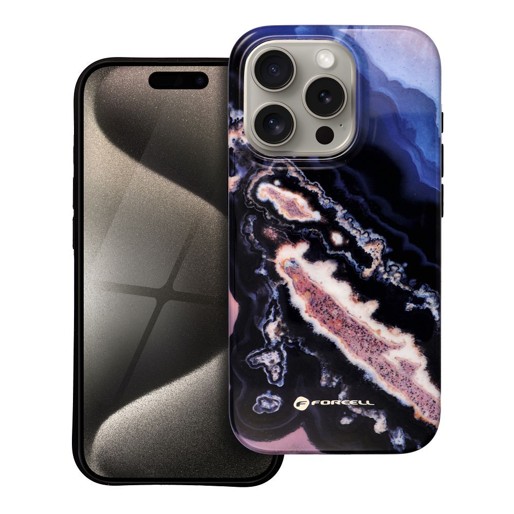 FORCELL F-PROTECT Mirage, militarinio kritimo testuotas dėklas telefonui, MagSafe suderinamas IPHONE 15 PRO auksinis