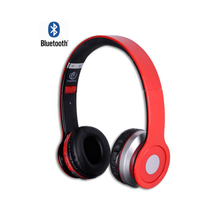 Rebeltec Bluetooth ausinės Crystal raudonos