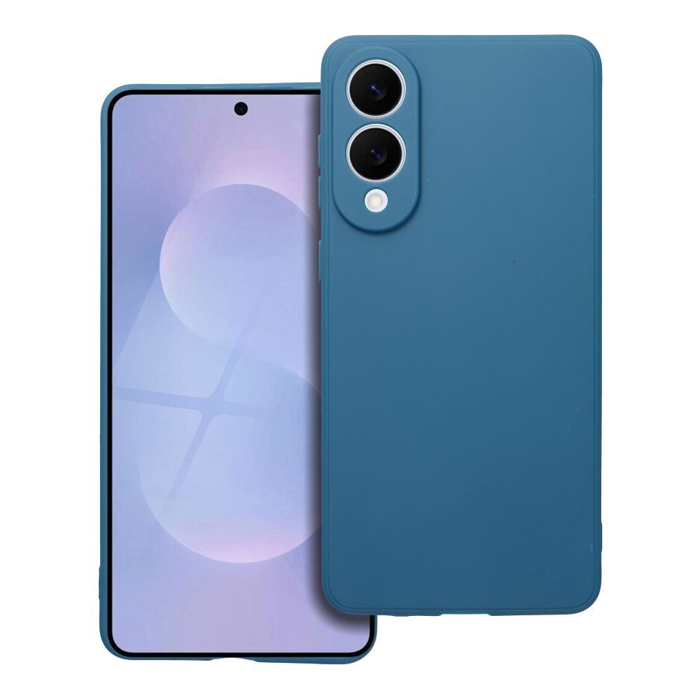 MATT dėklas telefonui SAMSUNG S25 Edge mėlynas