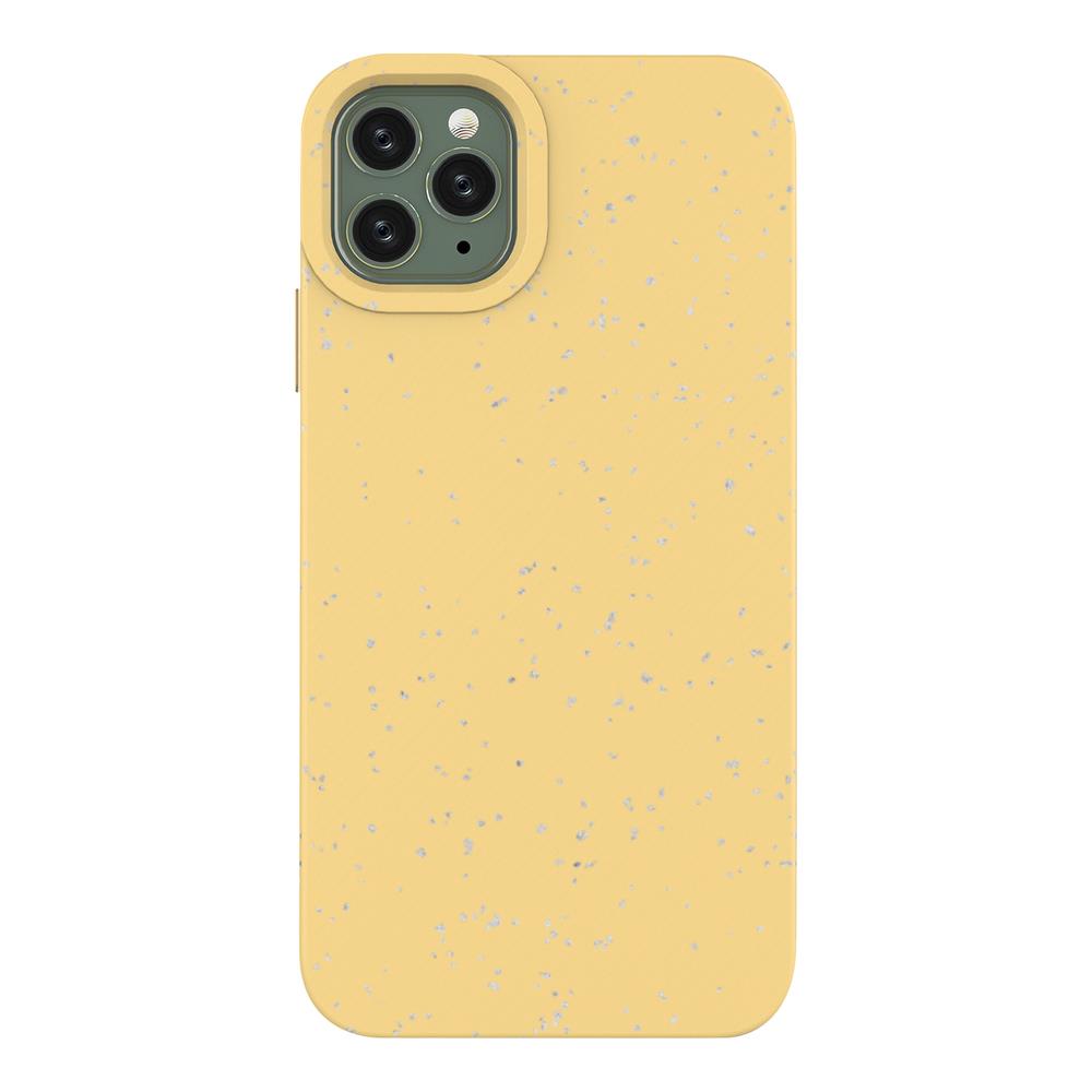 Eco Case silikoninis dėklas iPhone 11 Pro - geltonas