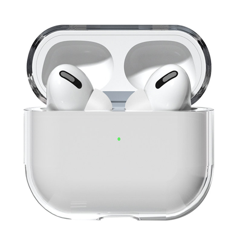 Dėklas AirPods 3 kietas ir tvirtas ausinių dėklas skaidrus (dėklas A)