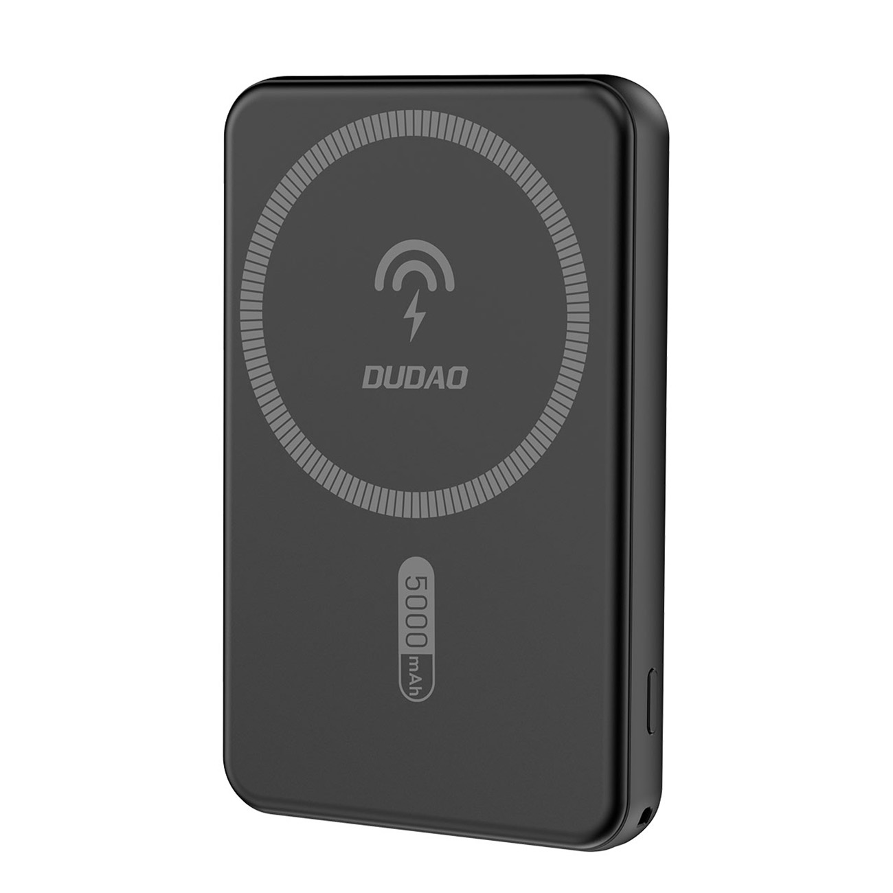 Belaidė magnetinė išorinė baterija Dudao K14S USB-C / MagSafe 20W 5000mAh (juoda)