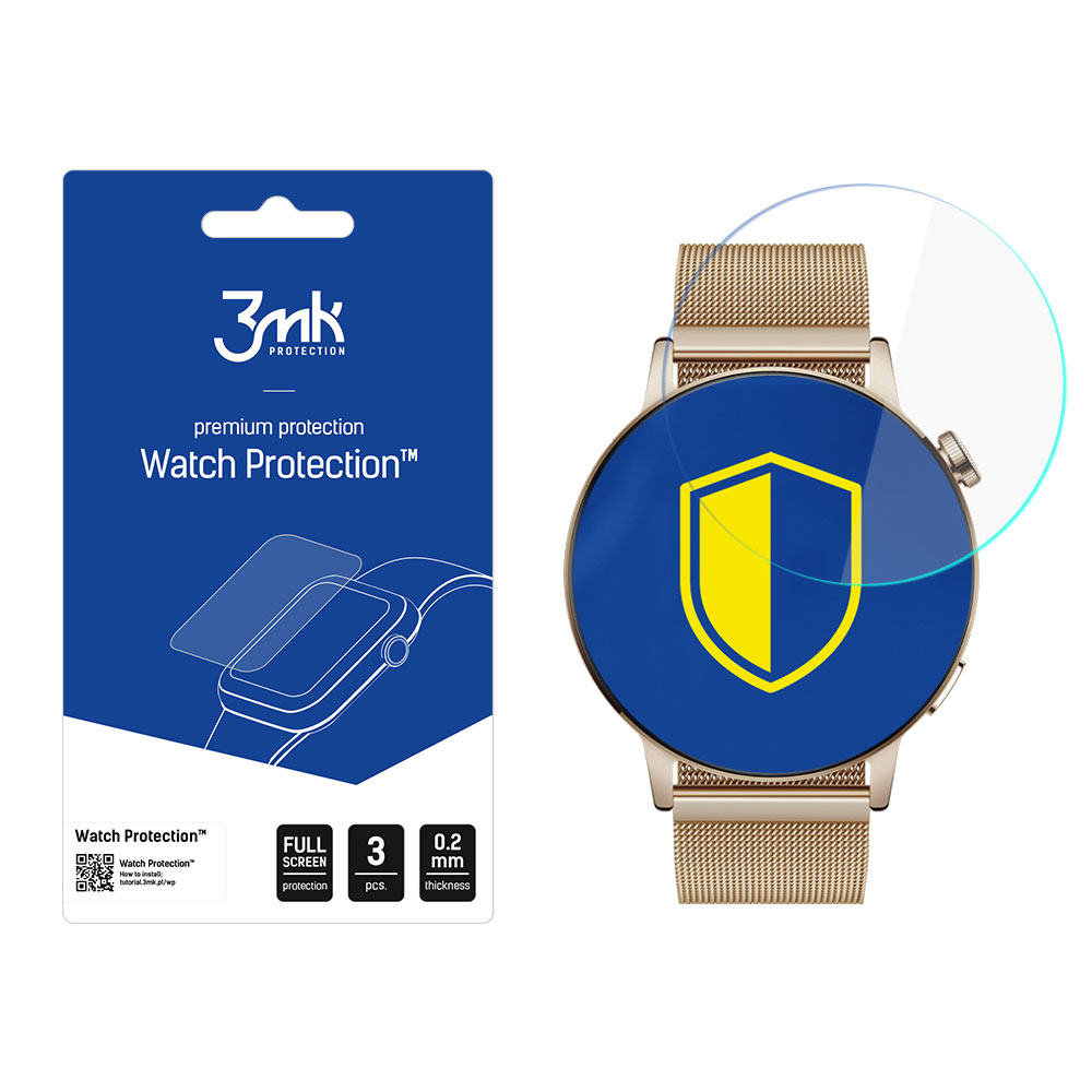 Laikrodžio apsauga Huawei Watch GT 3 42mm - 3MK Watch Protection v. ARC+