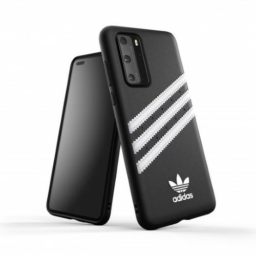 Adidas OR formuotas dėklas PU Huawei P40 - juodas ir baltas