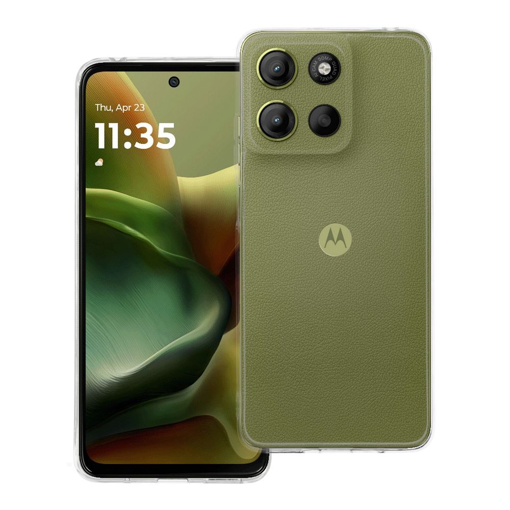 Dėklas telefonui 2 mm MOTOROLA G15 skaidrus