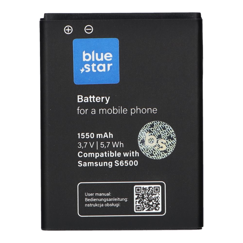 Išorinė baterija Samsung Galaxy Mini 2 S6500 / Galaxy Young S6310 / Galaxy Ace Plus S7500 1550 mAh Blue Star Premium