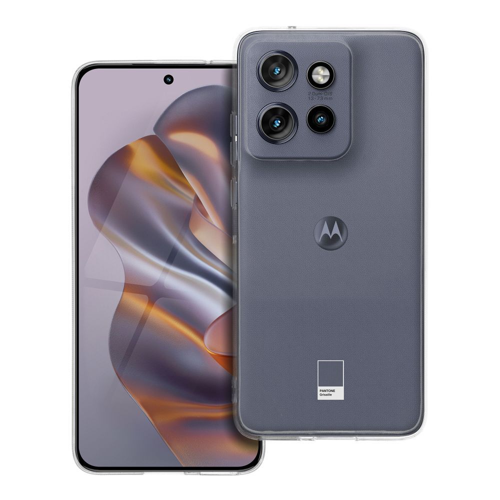 Skaidrus dėklas 2 mm MOTOROLA EDGE 50 NEO skaidrus