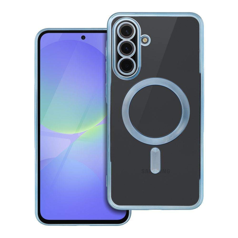 ELECTRO MAG COVER dėklas telefonui suderinamas su Magnetiniu MagSafe SAMSUNG A36 mėlyna